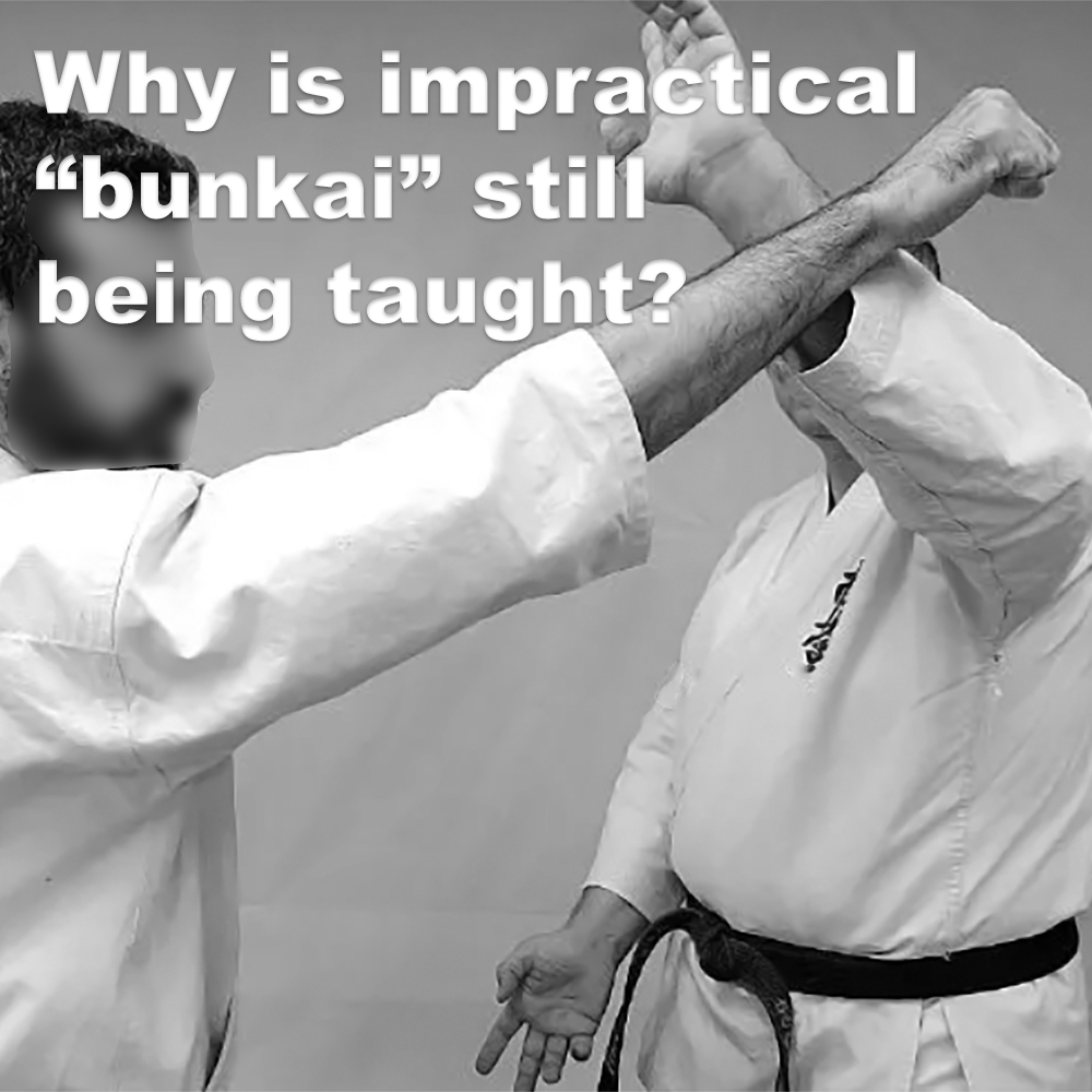 Why is impractical “bunkai” still being taught? image