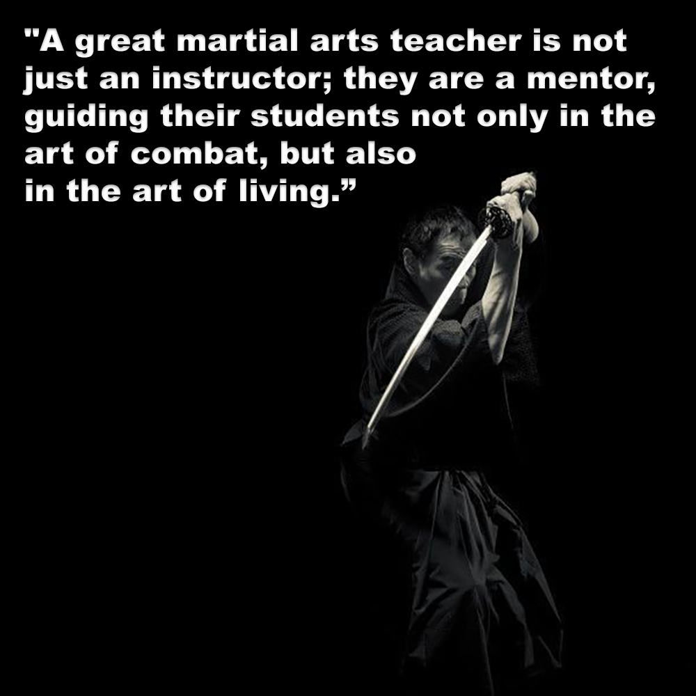 A great martial arts teacher is not just an instructor; they are a mentor. image