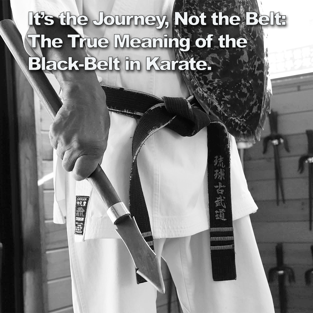 It’s the Journey, Not the Belt: The True Meaning of the Black-Belt in Karate. image