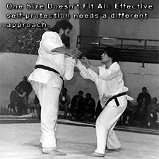 One Size Doesn't Fit All: Effective self-protection needs a different approach. image