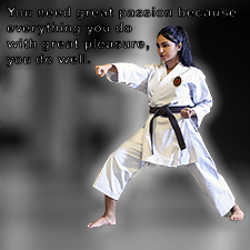 You need great passion because everything you do with great pleasure, you do well. image