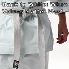 Back to White: When Values Matter Most. image