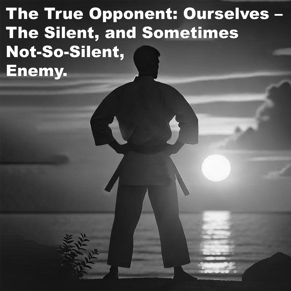 The True Opponent: Ourselves – The Silent, and Sometimes Not-So-Silent, Enemy. image