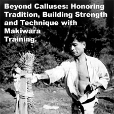 Beyond Calluses: Honoring Tradition, Building Strength and Technique with Makiwara Training. image
