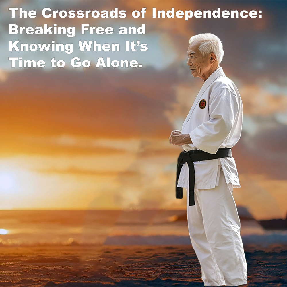 The Crossroads of Independence: Breaking Free and Knowing When It’s Time to Go Alone. image