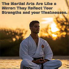 The Martial Arts Are Like a Mirror: They Reflect Your Strengths and your Weaknesses. image