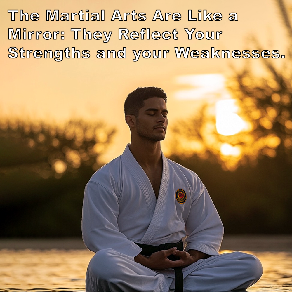 The Martial Arts Are Like a Mirror: They Reflect Your Strengths and your Weaknesses. image