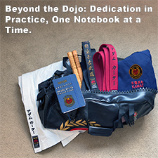 Beyond the Dojo: Dedication in Practice, One Notebook at a Time. image