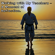 Walking with My Teachers – A Moment of Reflection. image
