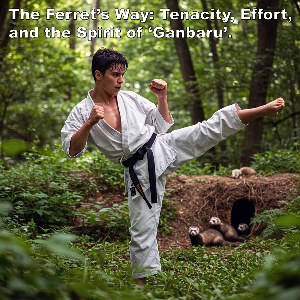 The Ferret’s Way: Tenacity, Effort, and the Spirit of ‘Ganbaru’. image