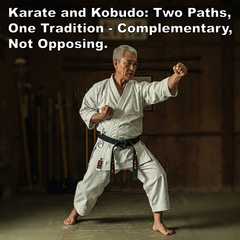 Karate and Kobudo: Two Paths, One Tradition – Complementary, Not Opposing. image