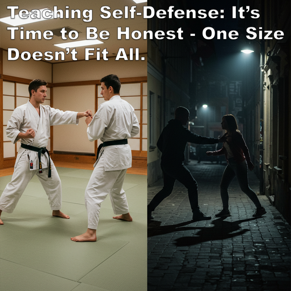 Teaching Self-Defense: It’s Time to Be Honest – One Size Doesn’t Fit All. image