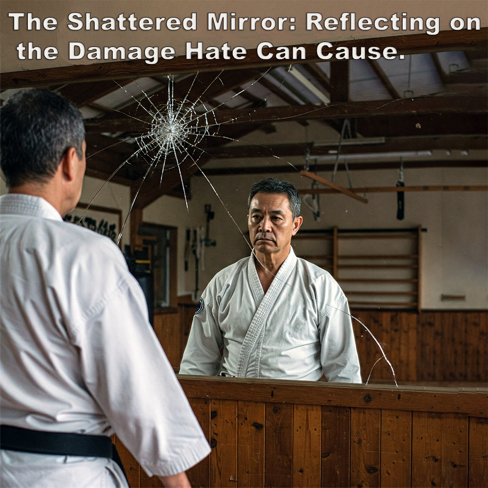 The Shattered Mirror: Reflecting on the Damage Hate Can Cause. image