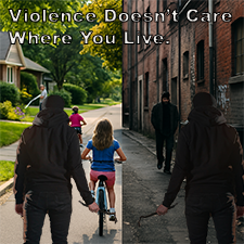 Violence Doesn’t Care Where You Live. image