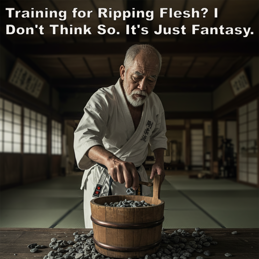 Training for Ripping Flesh? I Don't Think So. It's Just Fantasy. image