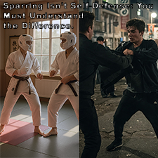 Sparring Isn’t Self-Defense: You Must Understand the Difference. image