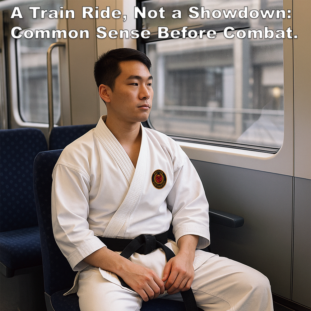 A Train Ride, Not a Showdown: Common Sense Before Combat. image