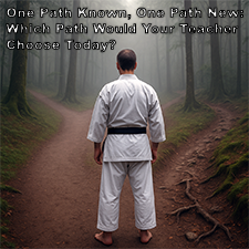 One Path Known, One Path New: Which Path Would Your Teacher Choose Today? image