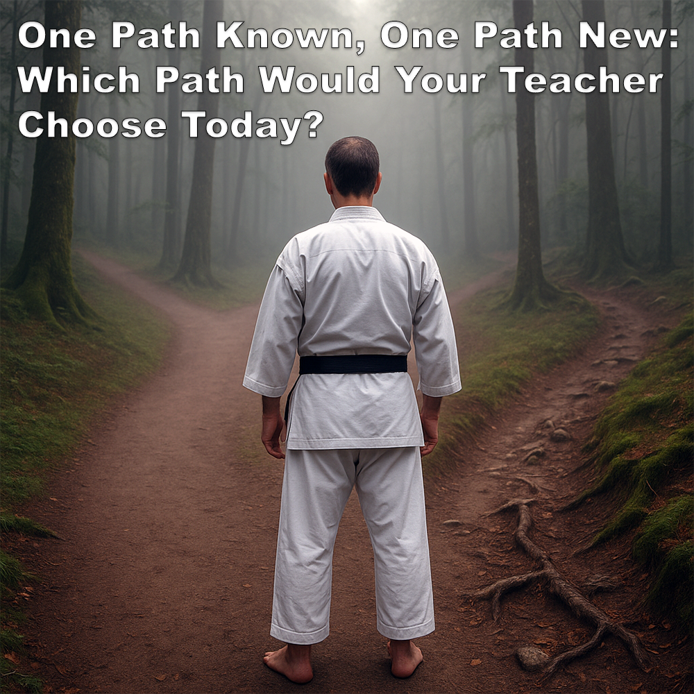 One Path Known, One Path New: Which Path Would Your Teacher Choose Today? image