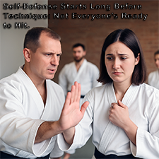 Self-Defense Starts Long Before Technique: Not Everyone’s Ready to Hit. image