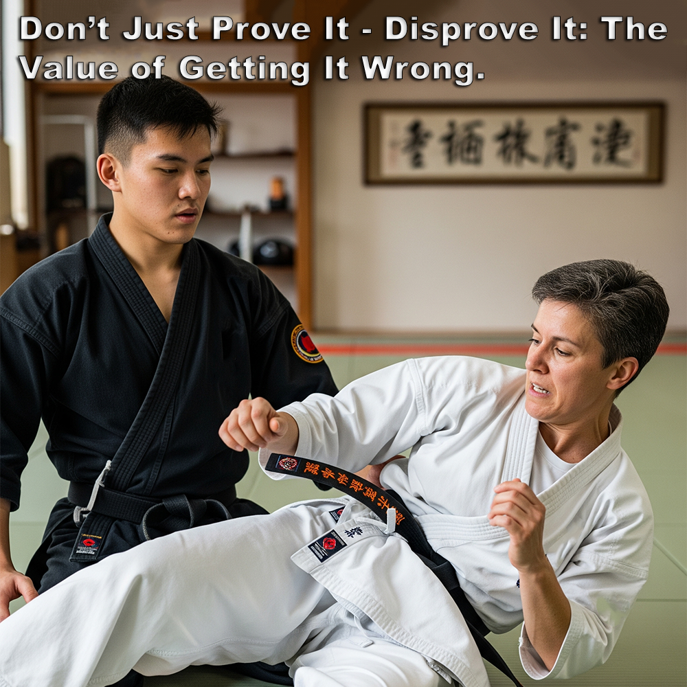 Don’t Just Prove It – Disprove It: The Value of Getting It Wrong. image