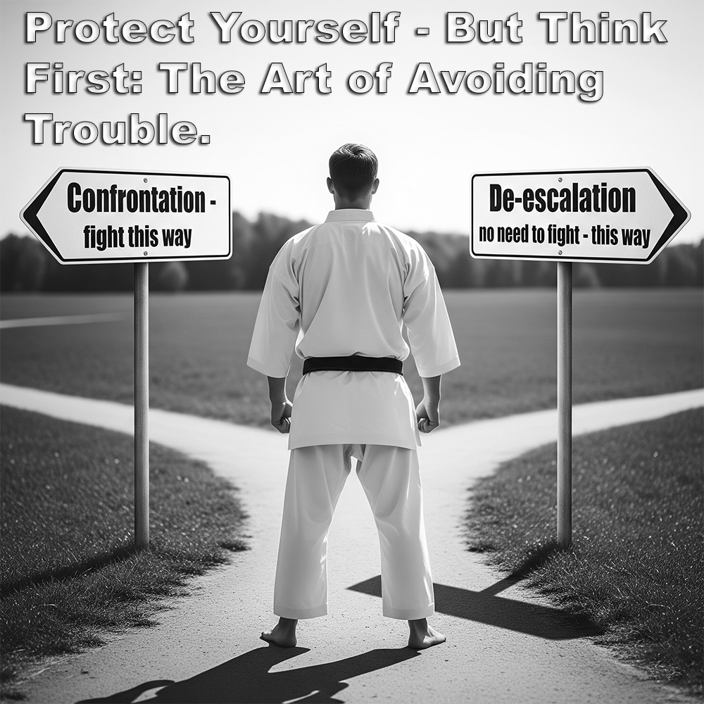 Protect Yourself – But Think First: The Art of Avoiding Trouble. image
