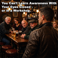 You Can’t Learn Awareness With Your Eyes Closed – or in a Workshop. image